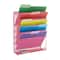 Mind Reader 6 Compartment Vertical Hanging Wall File & Chart Organizer